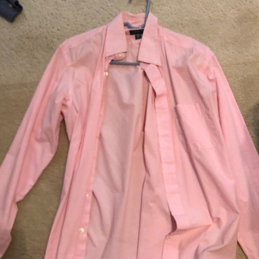 Club room slim fit button down